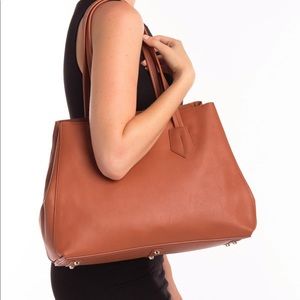 Neely & Chloe leather tote